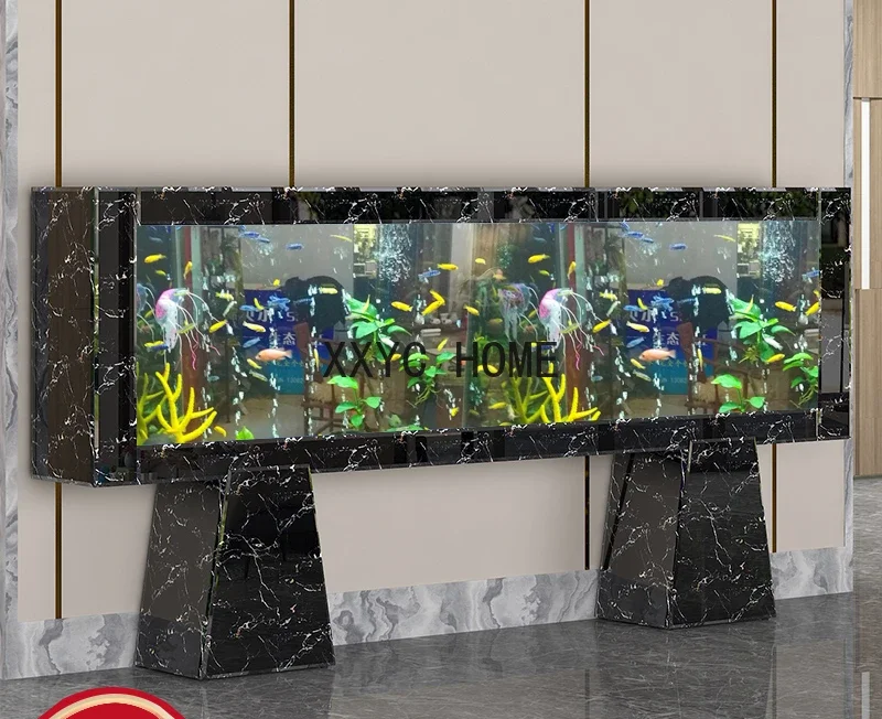 Aquarium Fish Dragon - حوض سمك كبير للصالة والمكتب، حوض