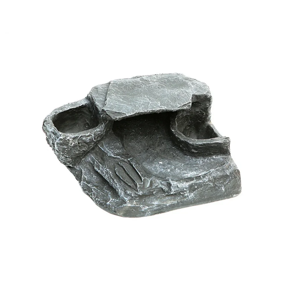 Aquarium Decoration Rock - منصة الفرح السلحفاة مخبأ كهف منزل