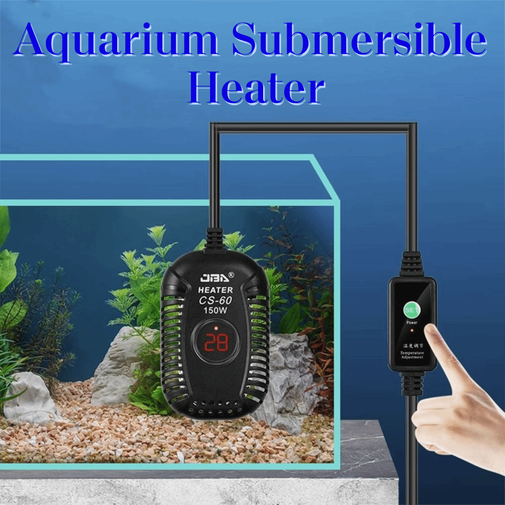 Aquarium Heater Submersible - سخان غاطس من الكوارتز الزجاجي لحوض