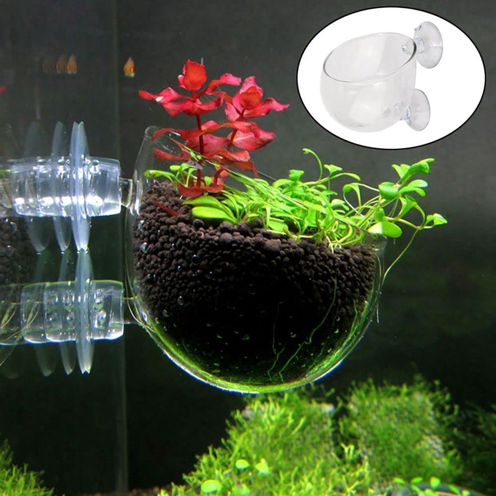 Aquarium Fish Pot - وعاء النباتات المائية زارع حوض السمك