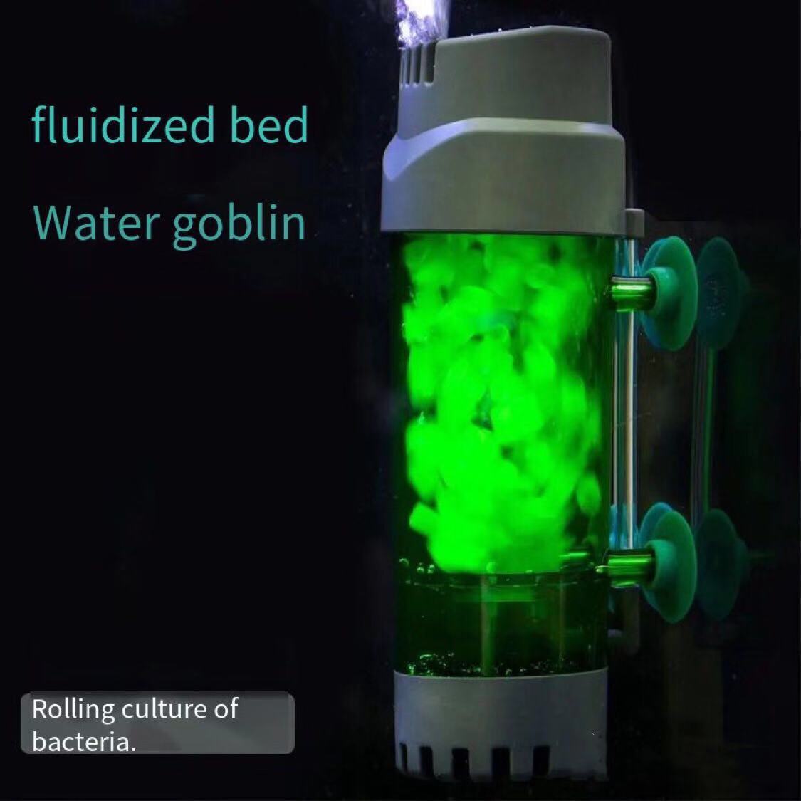 Aquarium Fish Without Oxygen - فلتر حوض السمك ذو السرير المتحرك،