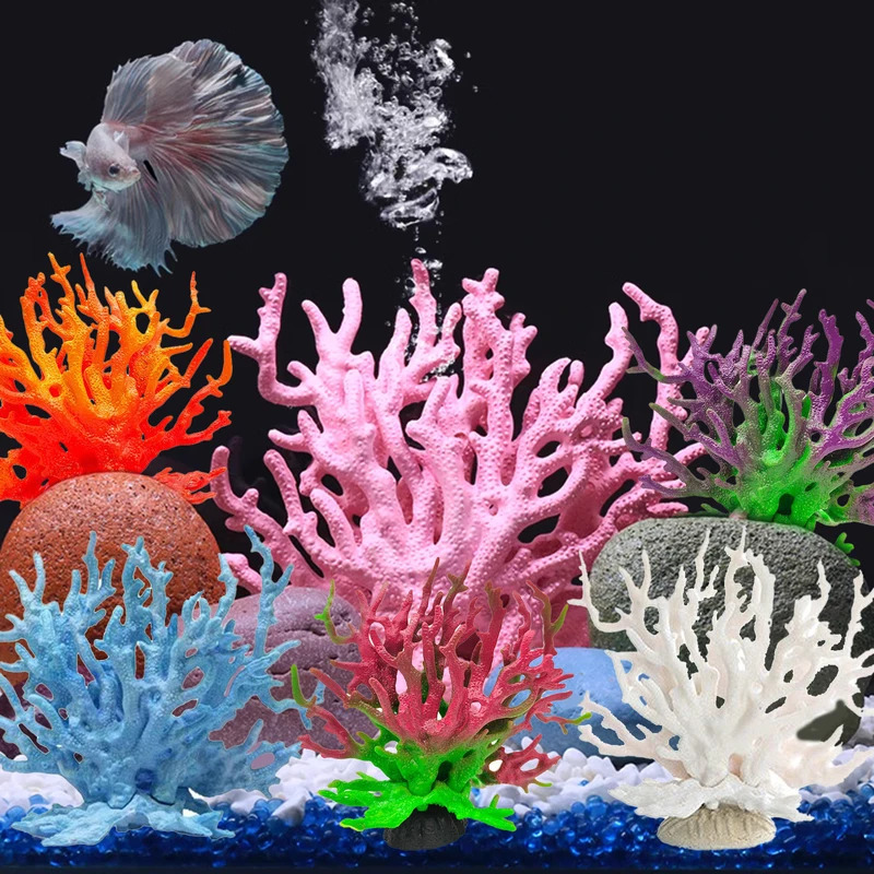 Aquarium Fish Colour - حوض السمك المرجان محاكاة الاصطناعي وهمية