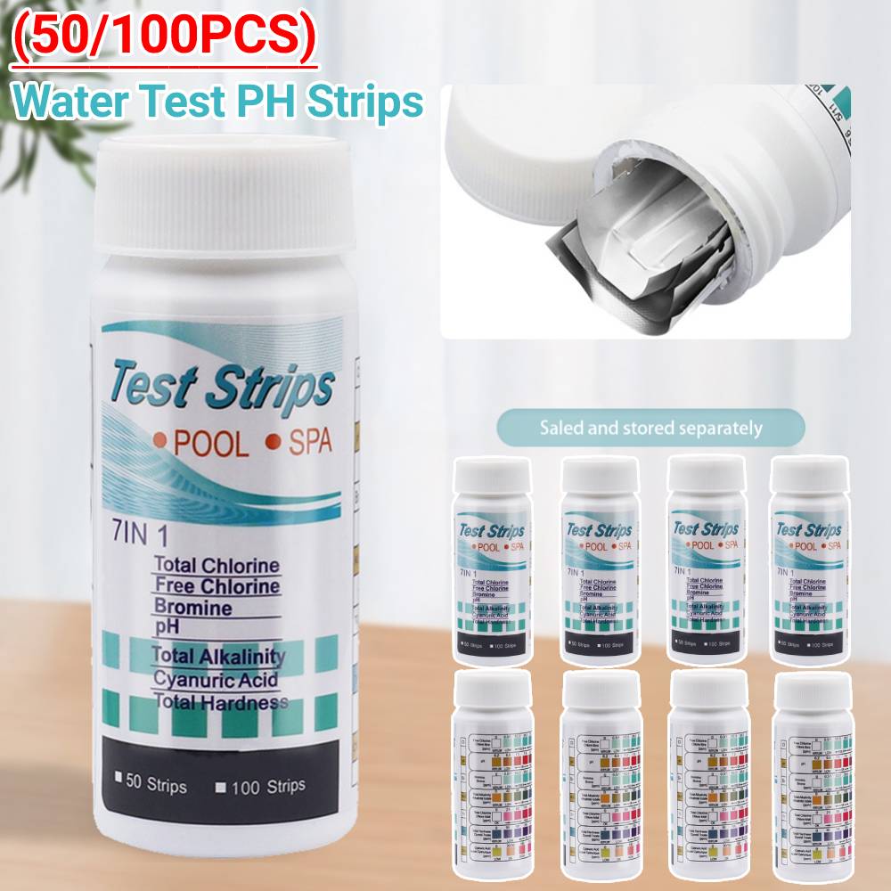 50/100 قطعة شرائط اختبار الميا - مراجعة Aquarium Fish Quality وسعره