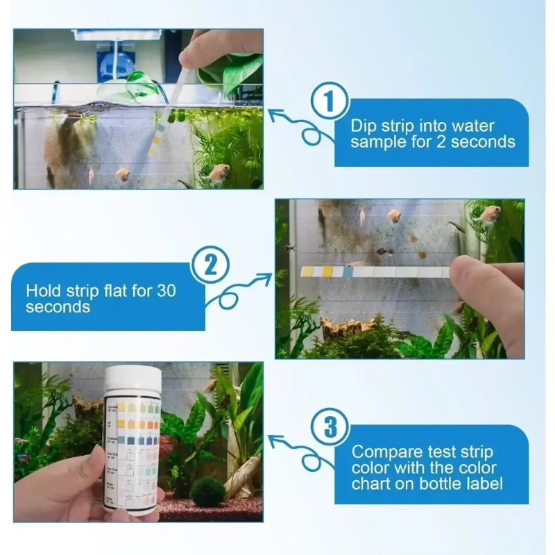 شرائط اختبار حوض السمك للمياه  - مراجعة Aquarium Fish Freshwater وسعره