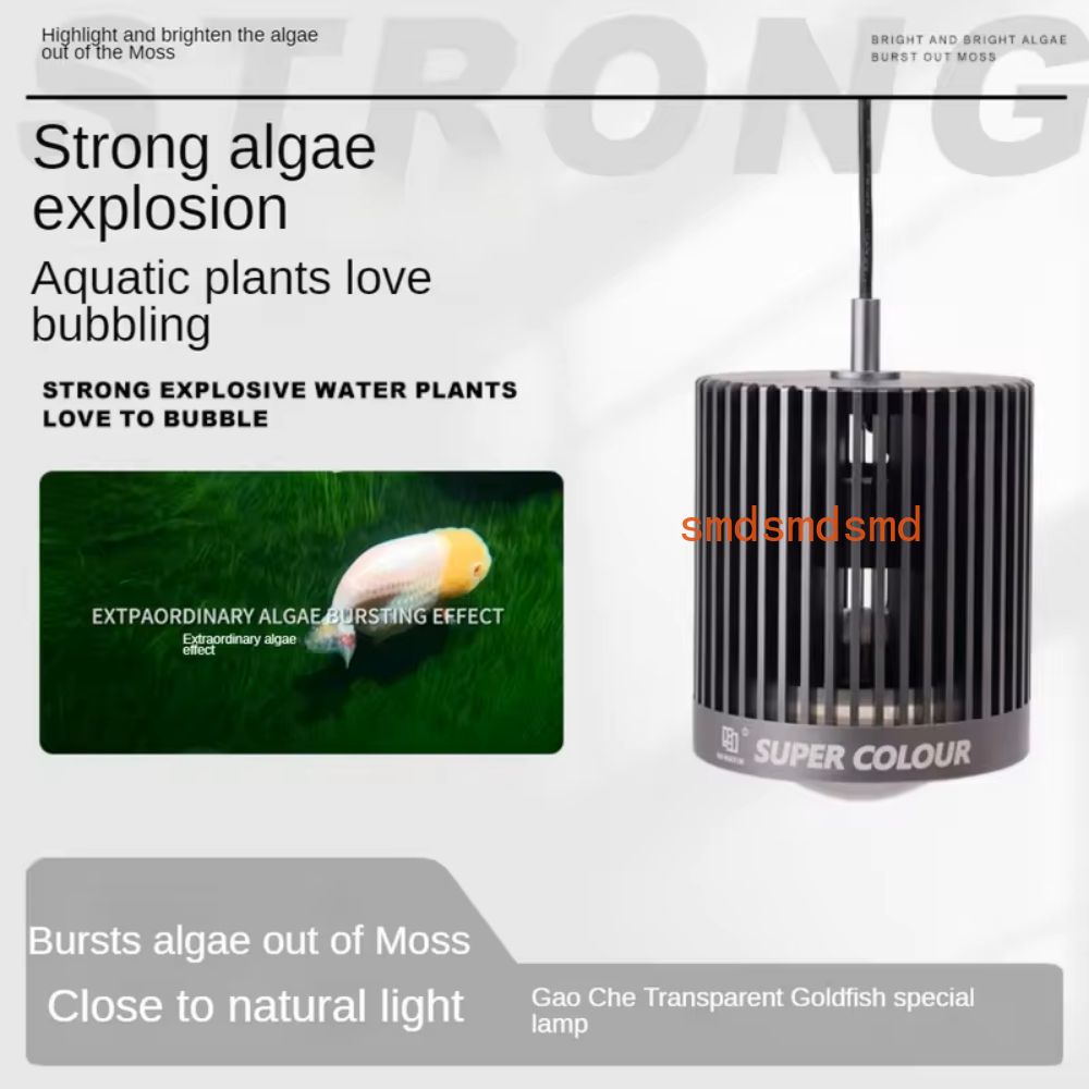 سوبر اللون 100 واط المياه العذ - مراجعة Aquarium Fish Colour وسعره
