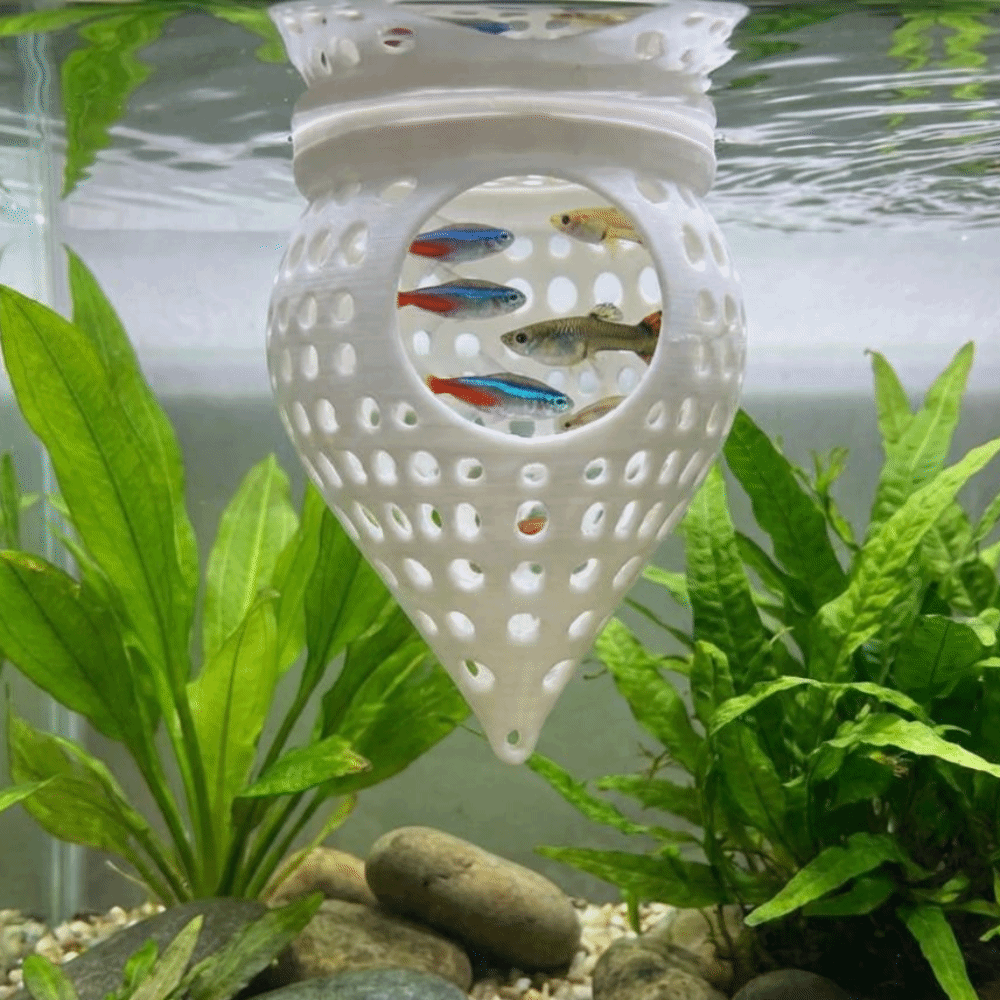 أرجوحة عائمة ثلاثية الأبعاد لل - مراجعة Aquarium Fish Hideout وسعره