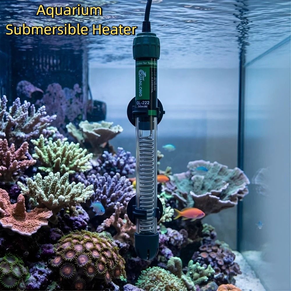 سخان حوض أسماك غاطس بقدرة 25 و - مراجعة Aquarium Heater Submersible وسعره