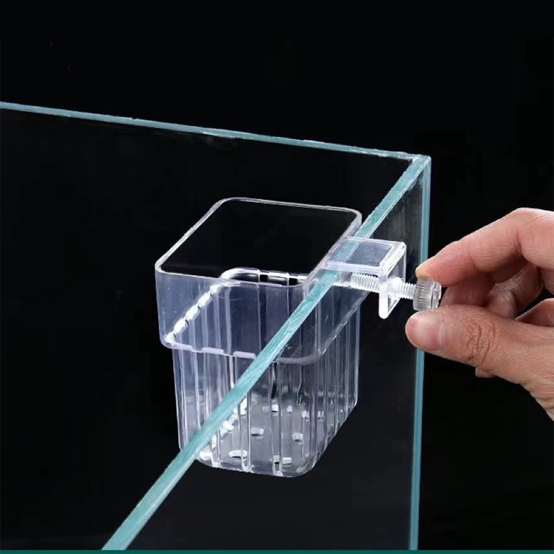 حامل نباتات للأحواض المائية، و - مراجعة Aquarium Fish Pot وسعره