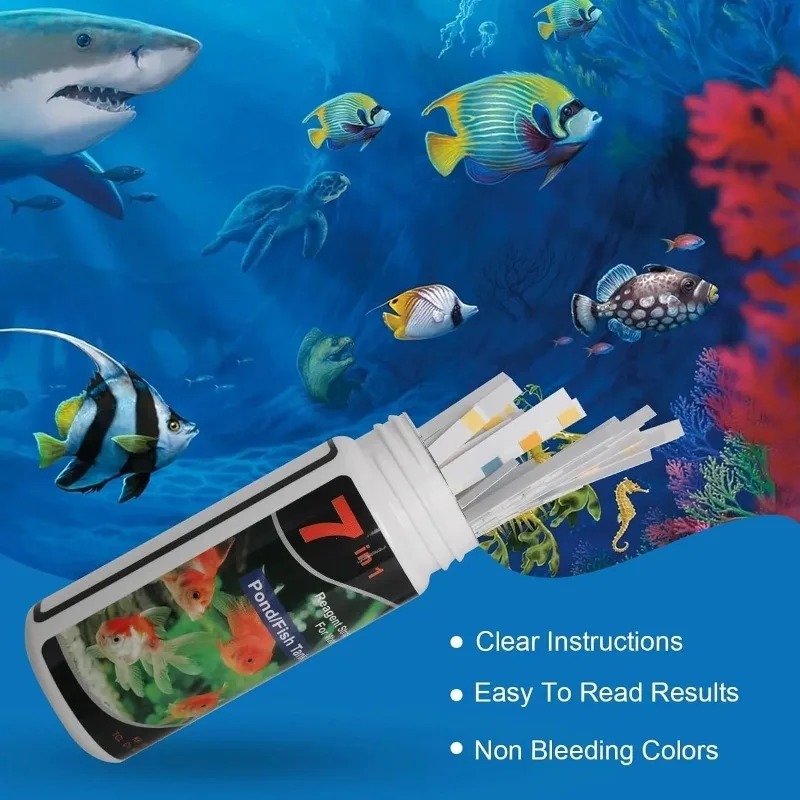 شرائط اختبار أحواض السمك، طقم  - مراجعة Aquarium Fish Freshwater وسعره