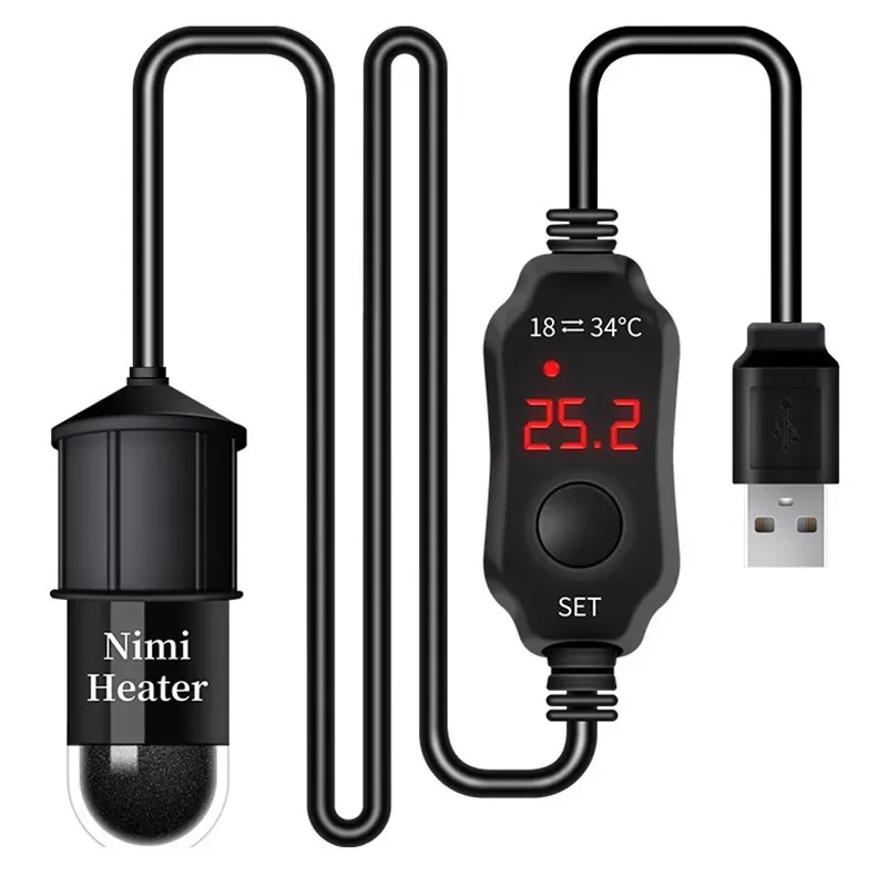 قضيب تسخين عالمي صغير لأحواض ا - مراجعة Aquarium Heater Submersible وسعره