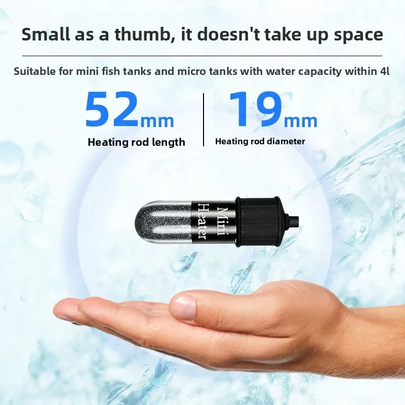 قضيب تسخين عالمي صغير لأحواض ا - مراجعة Aquarium Heater Submersible وسعره
