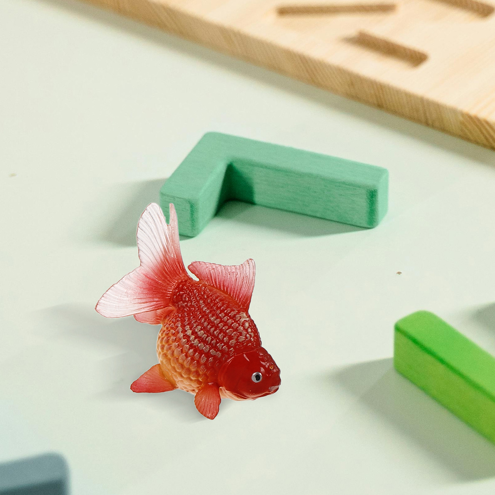 4 قطع من أسماك الكوي الاصطناعي - مراجعة Aquarium Fish Freshwater وسعره