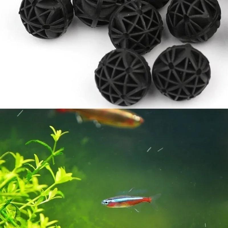 50 قطعة من كرات الفلتر البيولو - مراجعة Aquarium Fish Quality وسعره