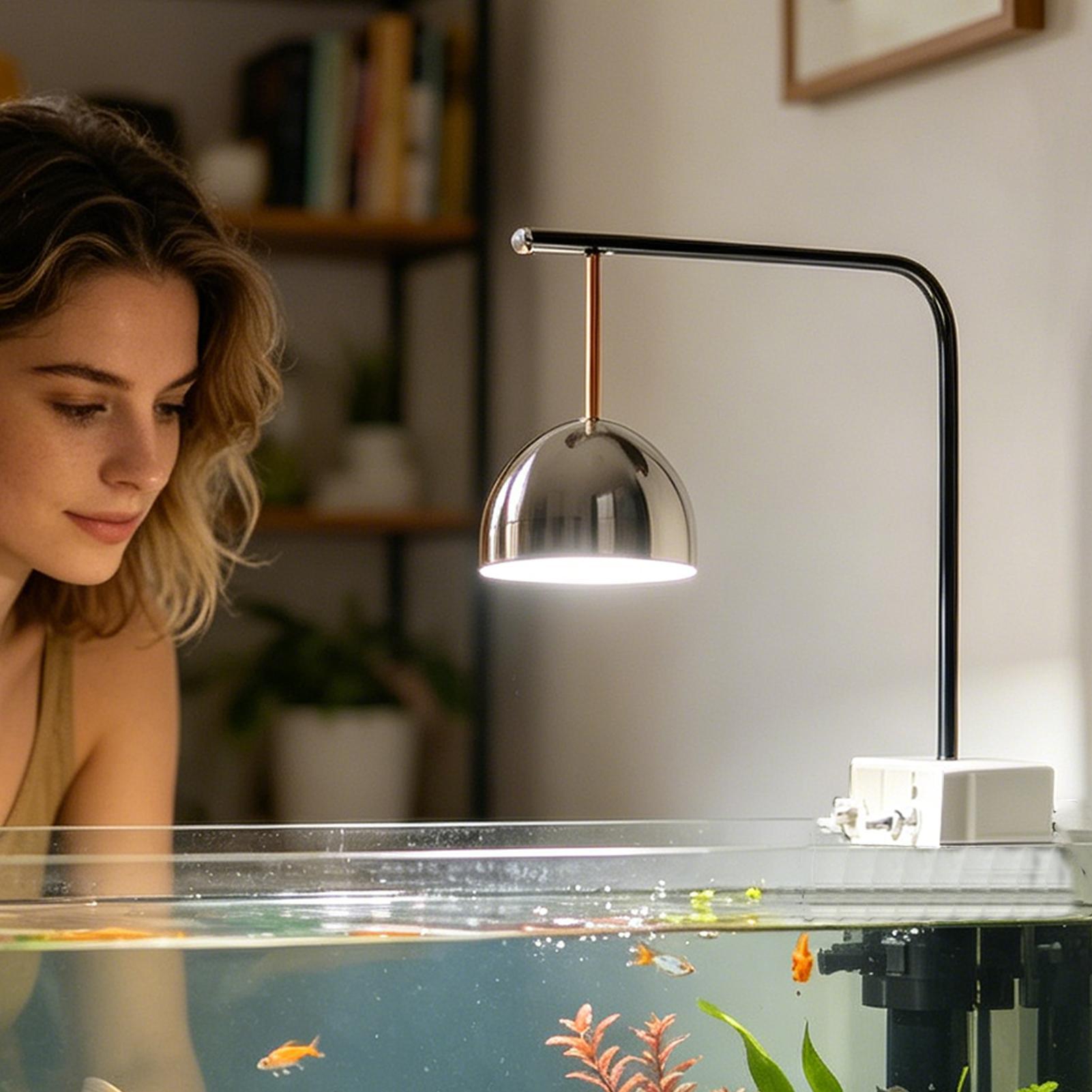 مصباح LED لحوض السمك مقاوم للم - مراجعة Aquarium Fish Restaurant وسعره