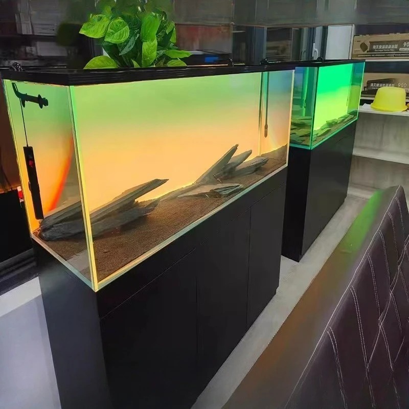 لخزان الأسماك الاكريليك خلفية  - مراجعة Aquarium Fish Colour وسعره