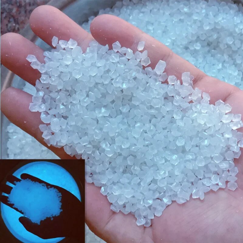 حصى رمال مضيئة في الظلام ، من  - مراجعة Aquarium Decoration Rock وسعره