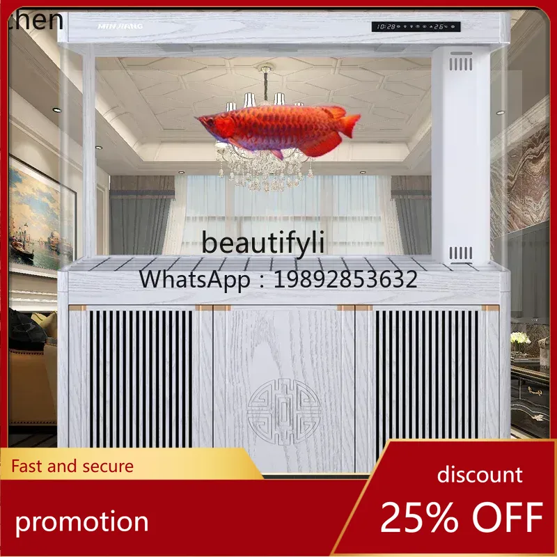 حوض أسماك YFY للغرفة المعيشة م - مراجعة Aquarium Fish Dragon وسعره