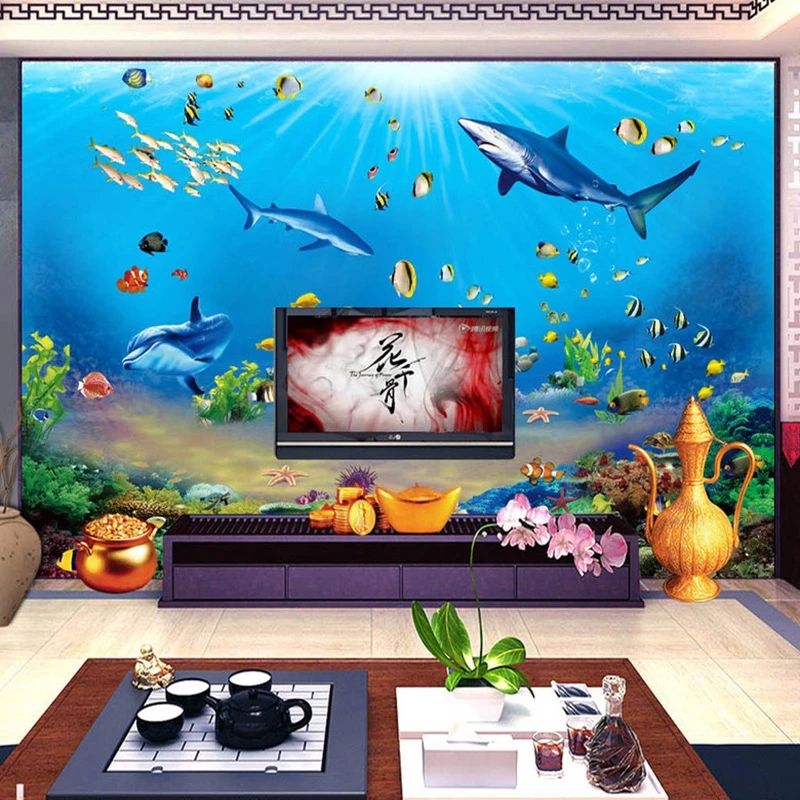 ورق جدران مخصص عالي الدقة لعال - مراجعة Aquarium Fish Restaurant وسعره