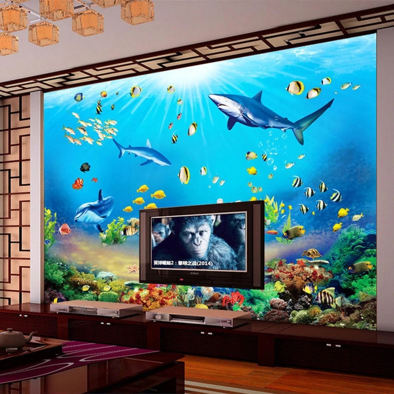 ورق جدران مخصص عالي الدقة لعال - مراجعة Aquarium Fish Restaurant وسعره