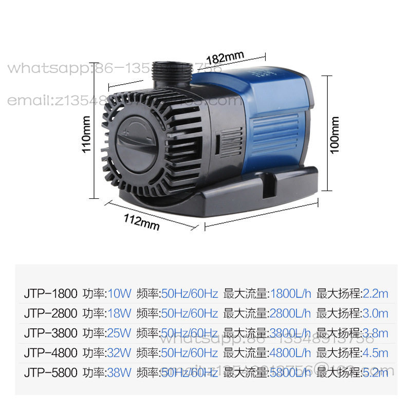 مضخة مياه غاطسة JTP1800-5800 ل - مراجعة Aquarium Fish For Sale وسعره