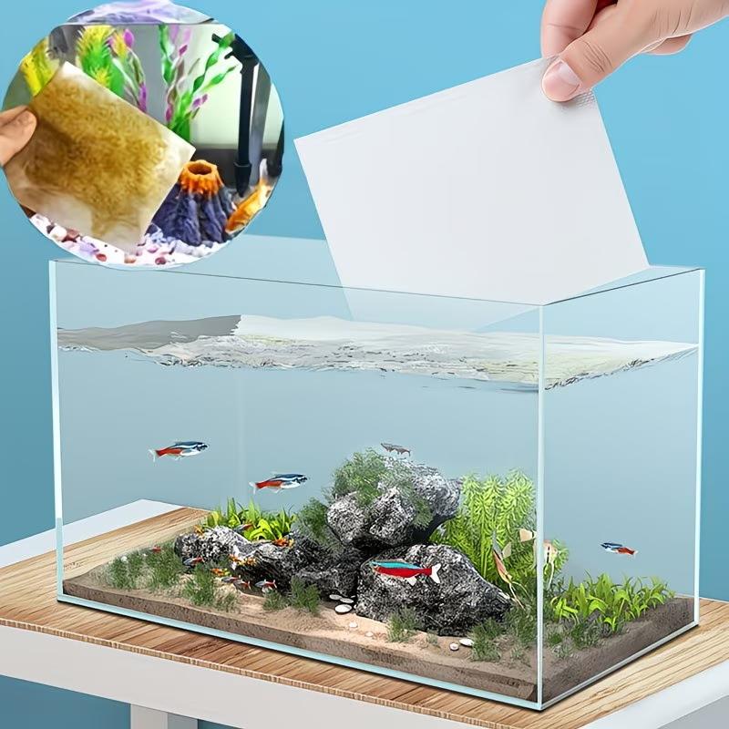 أوراق جديدة لامتصاص الألوان في - مراجعة Aquarium Fish Yellow وسعره