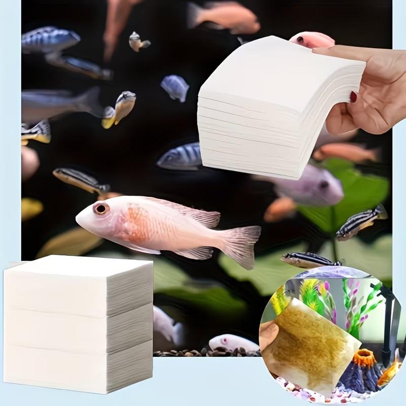 أوراق جديدة لامتصاص الألوان في - مراجعة Aquarium Fish Yellow وسعره