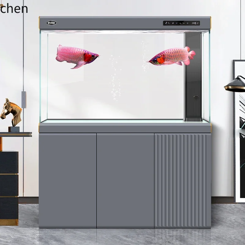 حوض سمك كبير للغرفة المعيشية م - مراجعة Aquarium Fish Dragon وسعره