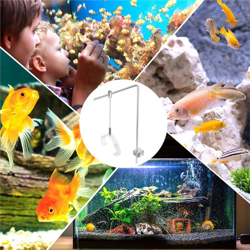 حامل مصباح حوض السمك AB41-2Pcs - مراجعة Aquarium Fish Freshwater وسعره