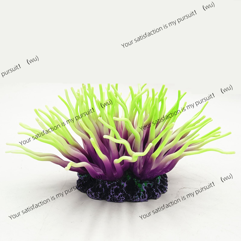 ZOCI-1PC الملونة محاكاة زهرة ش - مراجعة Aquarium Fish Colour وسعره