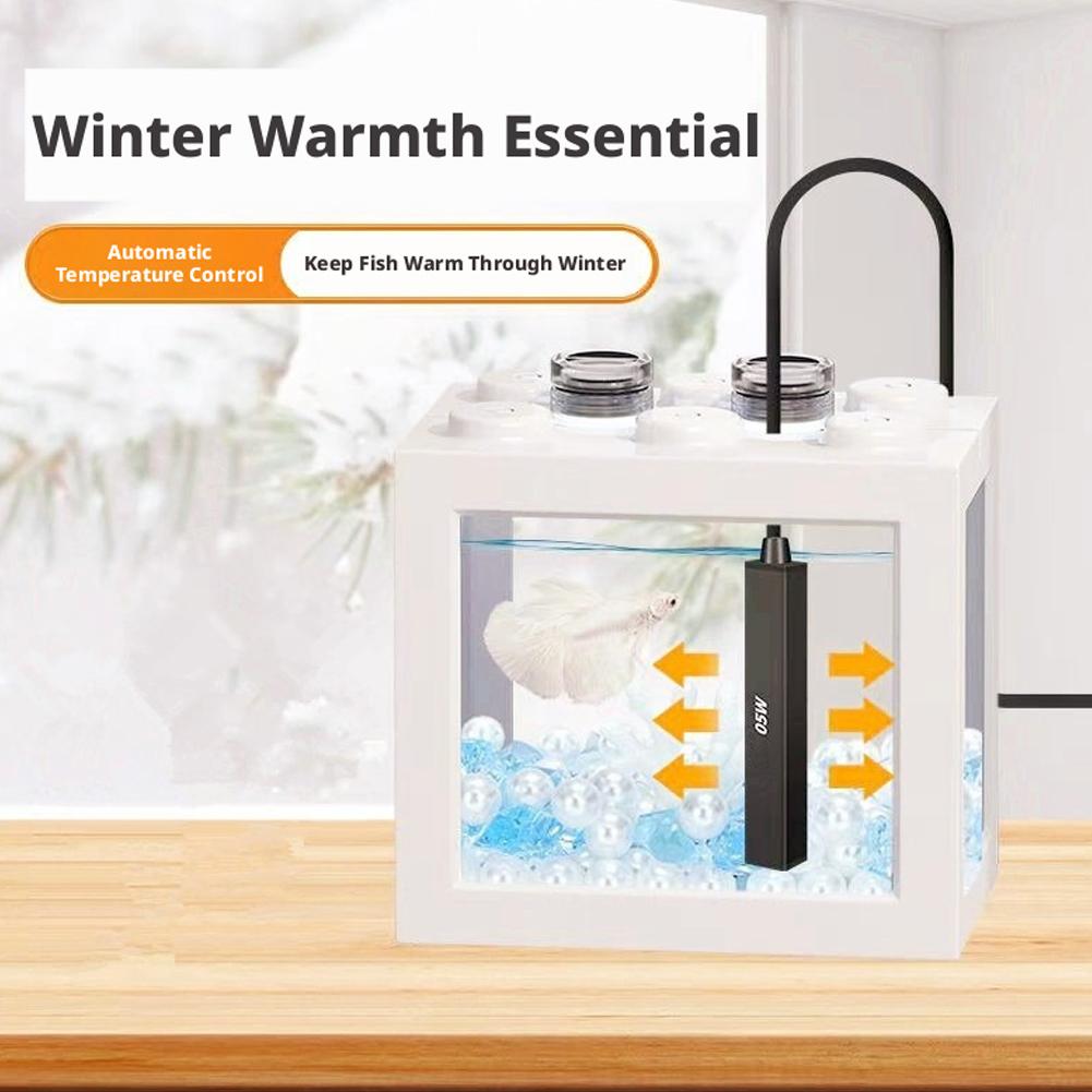 سخان حوض أسماك صغير يعمل بمنفذ - مراجعة Aquarium Mini Fish وسعره
