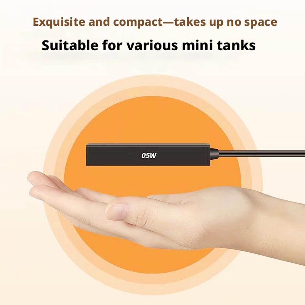 سخان حوض أسماك صغير يعمل بمنفذ - مراجعة Aquarium Mini Fish وسعره