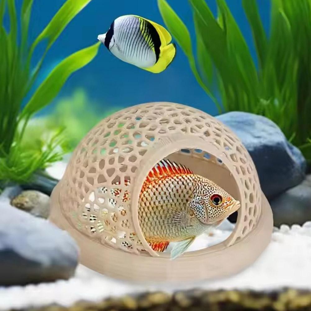 حوض السمك العائمة كهف الأسماك  - مراجعة Aquarium Fish Hideout وسعره