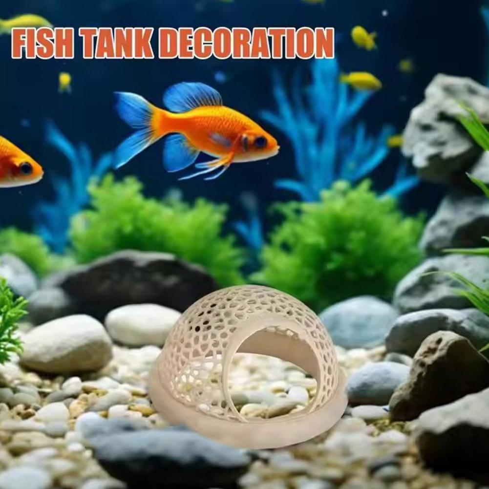 حوض السمك العائمة كهف الأسماك  - مراجعة Aquarium Fish Hideout وسعره