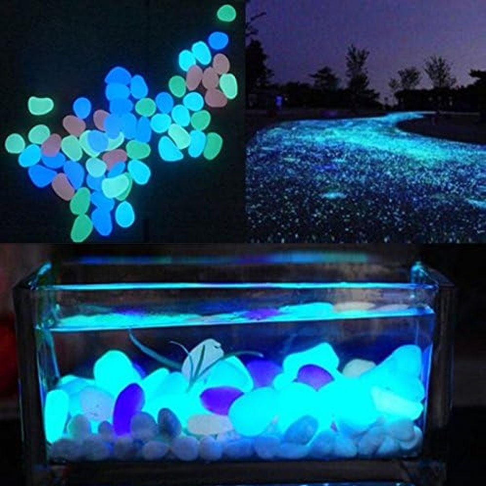 حوض السمك الصخور توهج الحصى ال - مراجعة Aquarium Fish Pot وسعره