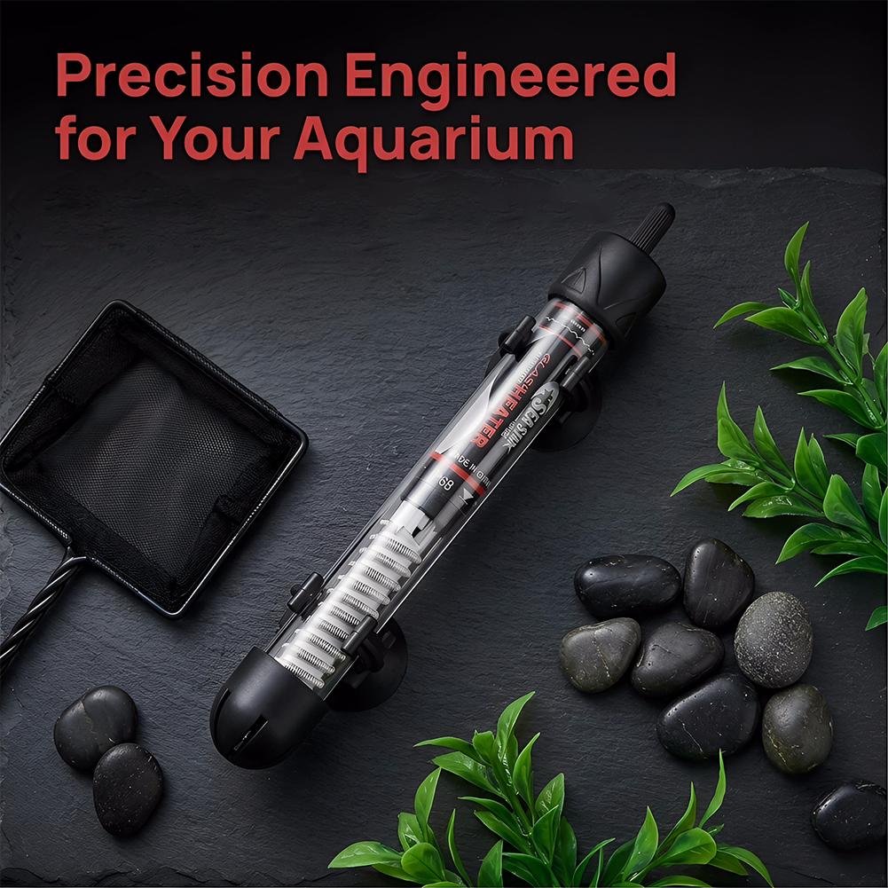 سخان حوض أسماك قابل للتعديل 25 - مراجعة Aquarium Heater Submersible وسعره