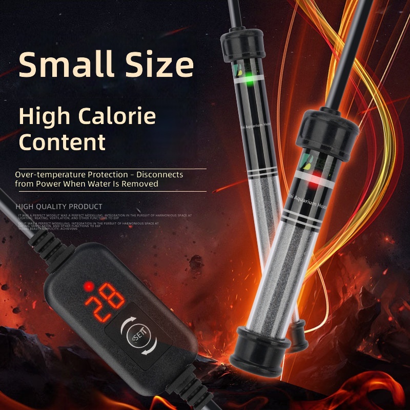 سخان حوض السمك، ثيرموستات أوتو - مراجعة Aquarium Heater Submersible وسعره
