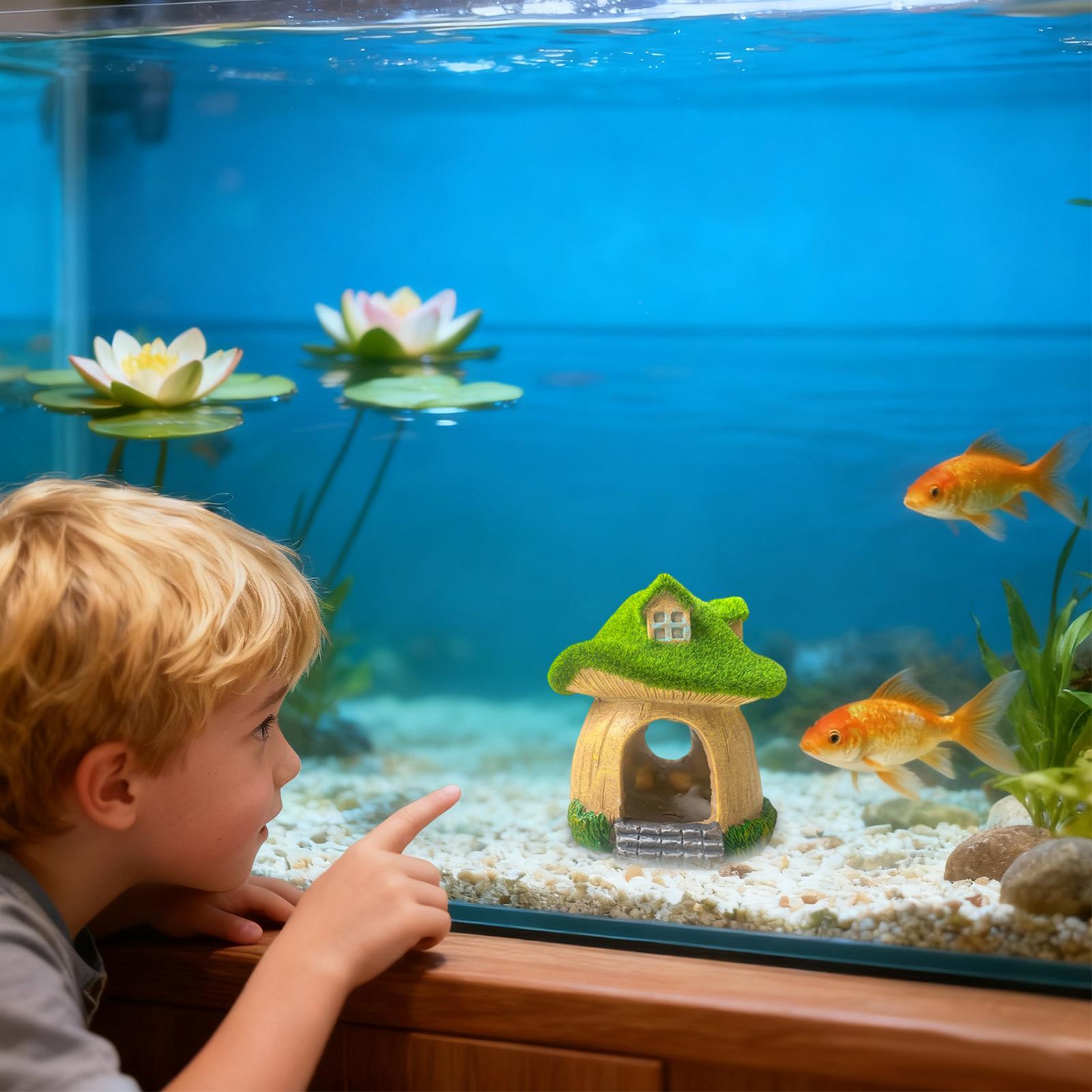 تمثال حوض السمك تحت الماء النح - مراجعة Aquarium Fish Restaurant وسعره