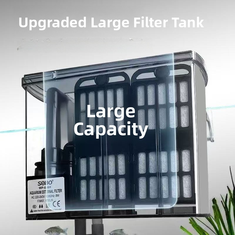 فلتر حوض السمك المثبت على الحا - مراجعة Aquarium Fish Freshwater وسعره