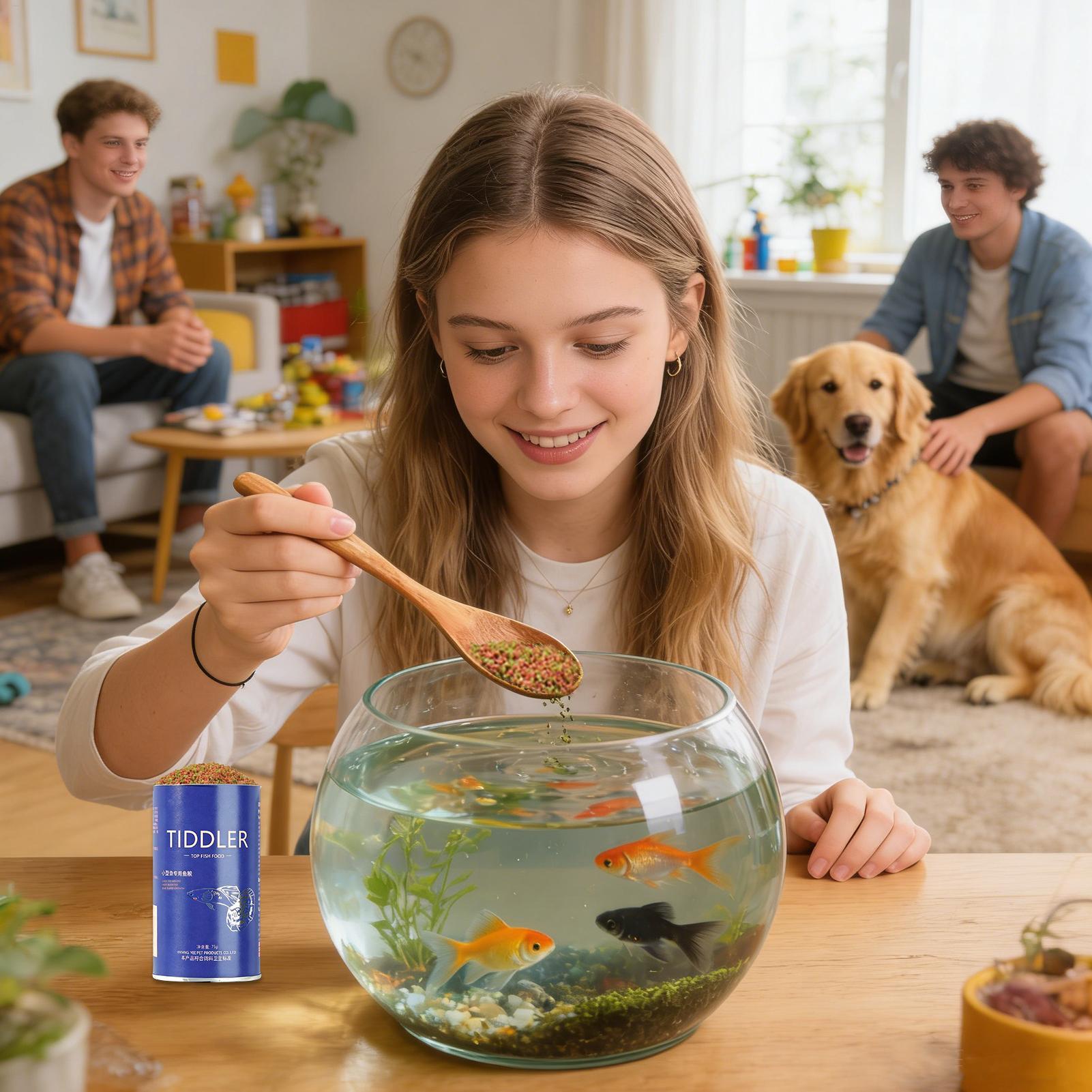 طعام أسماك الزينة، غذاء لأسماك - مراجعة Aquarium Fish Freshwater وسعره