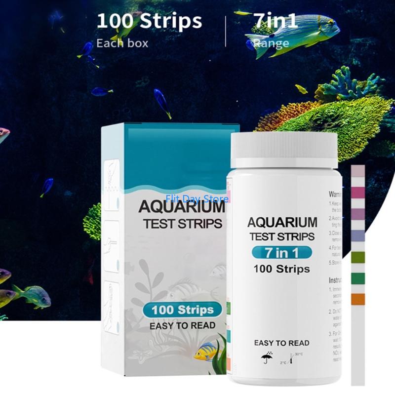 F92C 100 قطعة شرائط اختبار ميا - مراجعة Aquarium Fish Freshwater وسعره