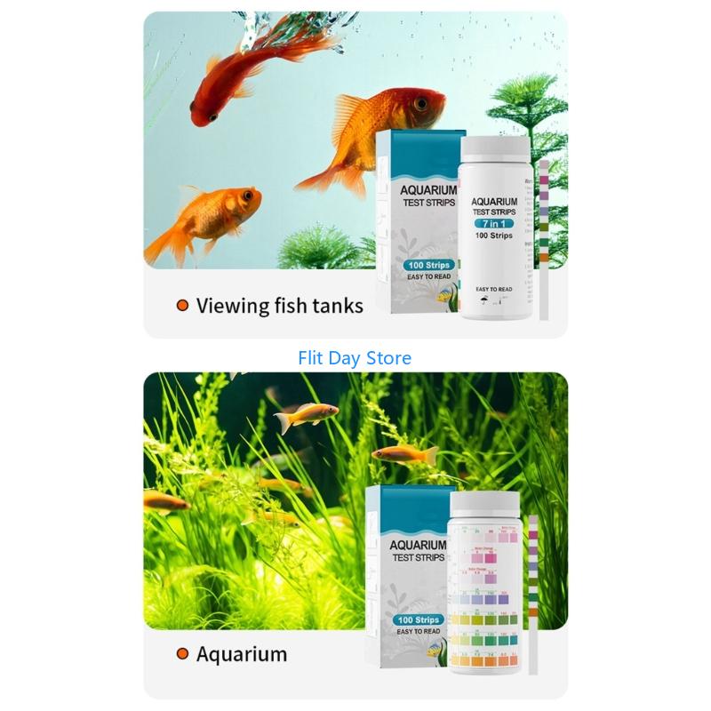 F92C 100 قطعة شرائط اختبار ميا - مراجعة Aquarium Fish Freshwater وسعره