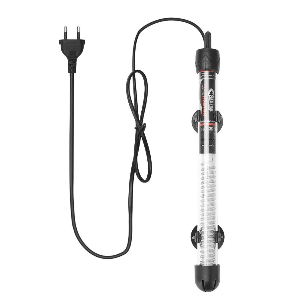 1 قطعة 25 واط/50 واط/100 واط/2 - مراجعة Aquarium Heater Submersible وسعره