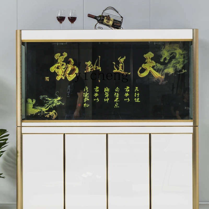 ZZf أرضية غرفة المعيشة المنزلي - مراجعة Aquarium Fish Dragon وسعره