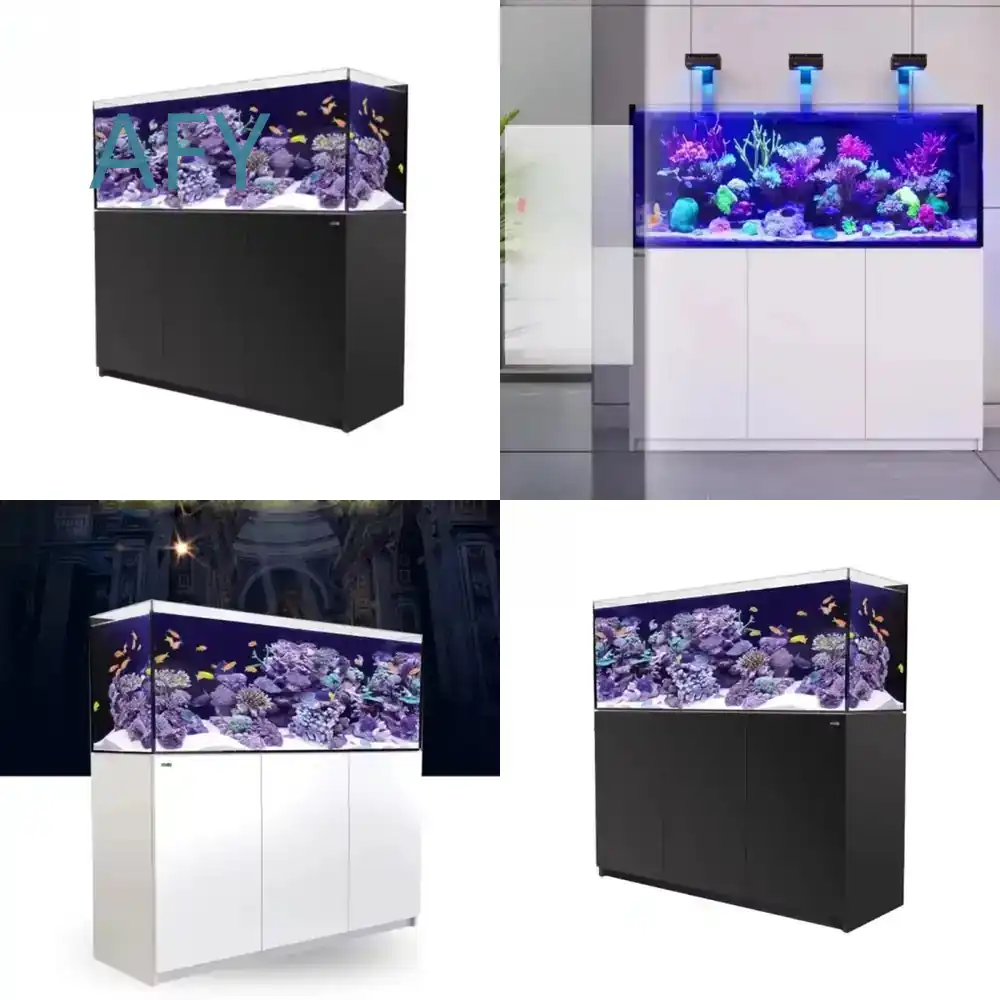حوض أسماك زجاجي فاخر وحديث مبر - مراجعة Aquarium Fish Restaurant وسعره