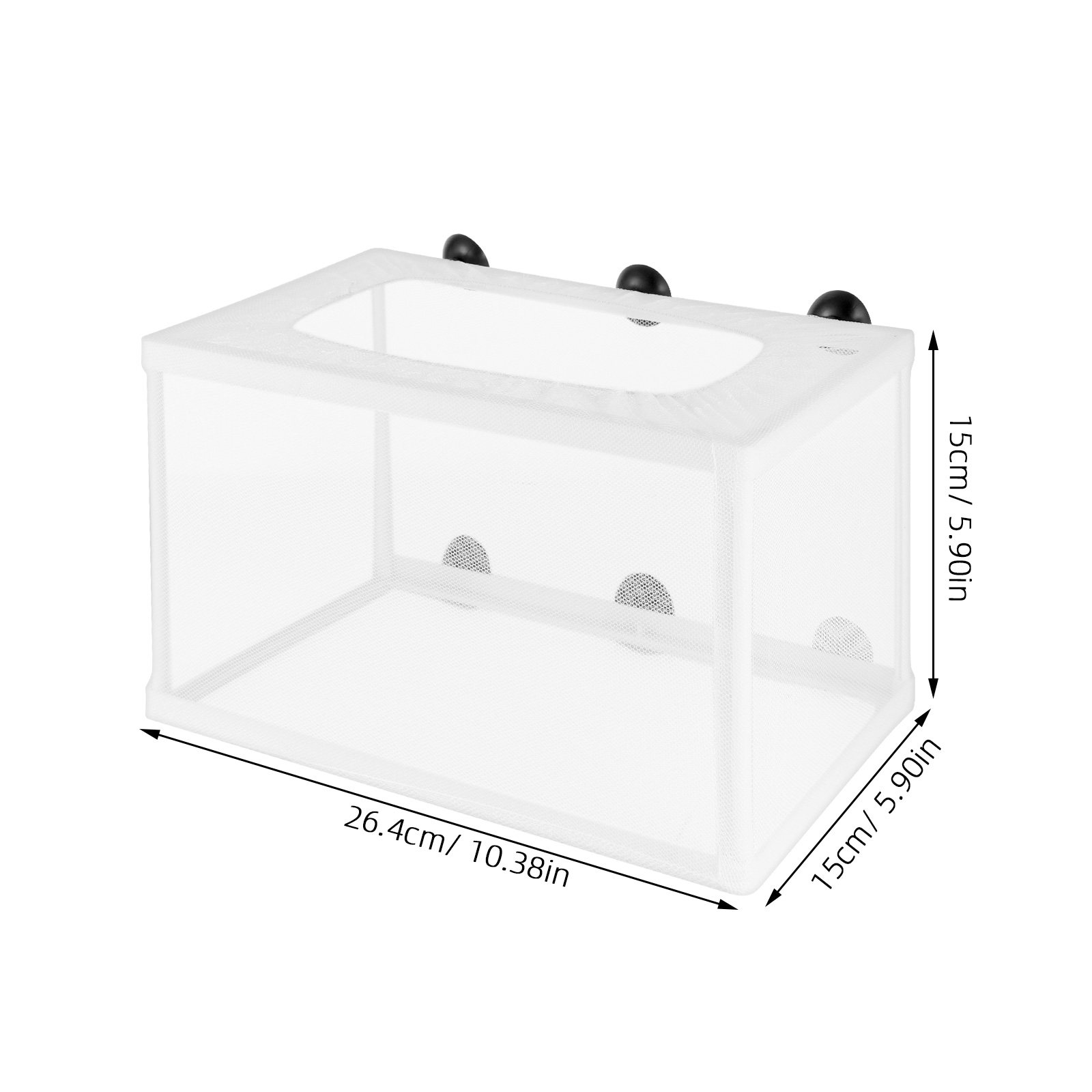 شبكة سمك كبيرة الحجم من البولي - مراجعة Aquarium Fish Net Big Size وسعره