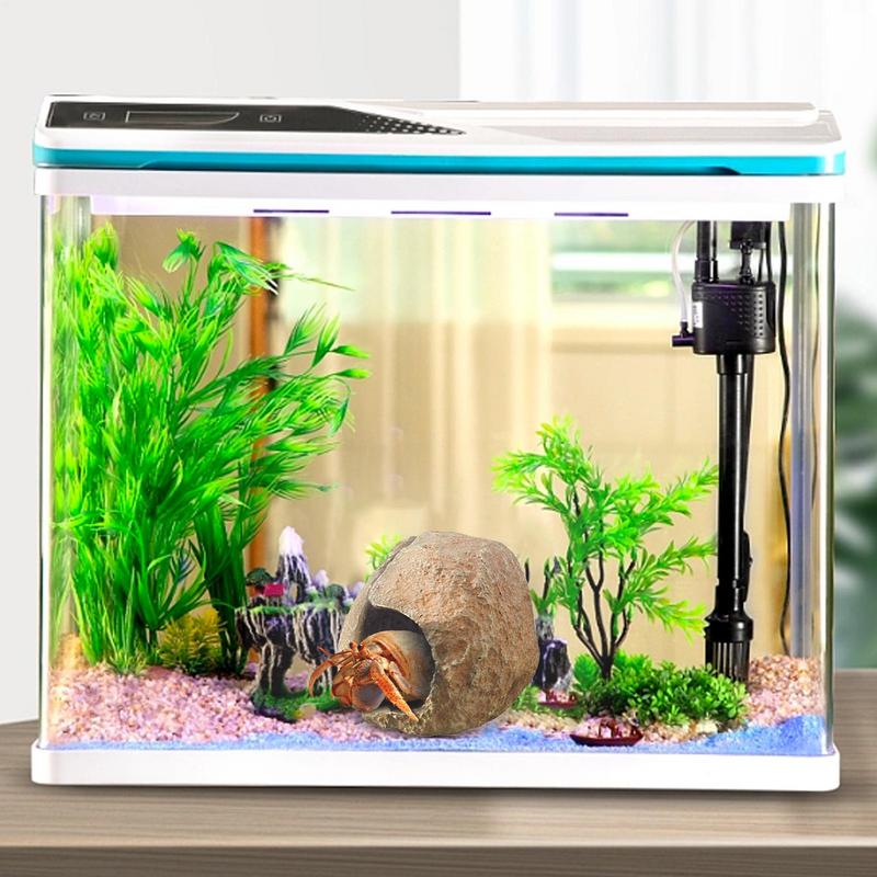 حوض السمك كهف خزان الأسماك الم - مراجعة Aquarium Fish Hideout وسعره